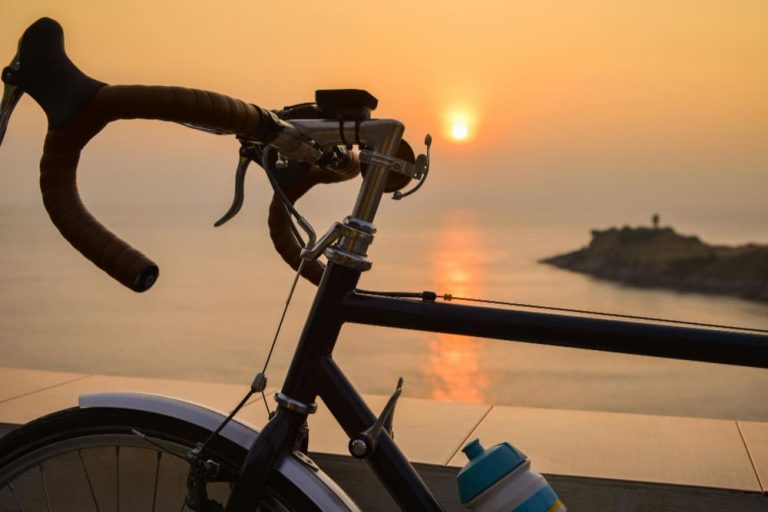 Sunset bike tour